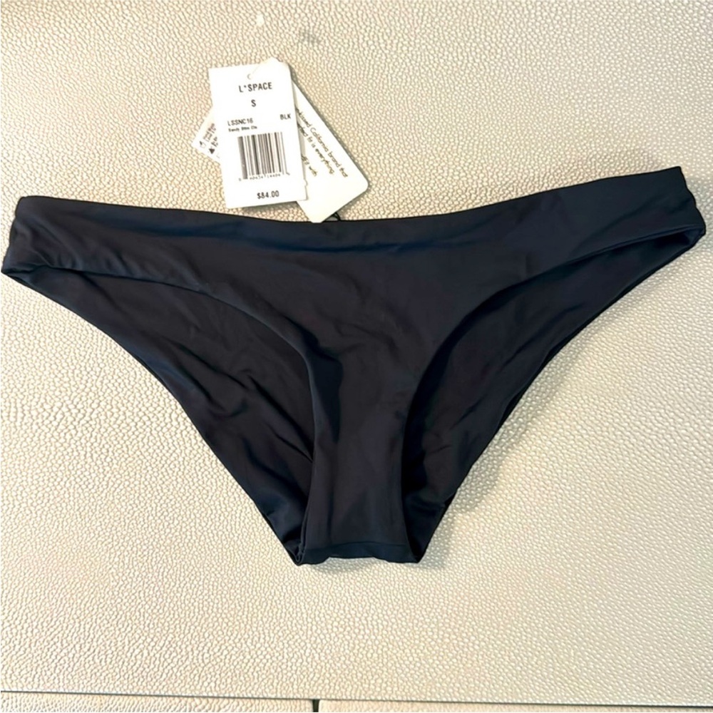 LSpace Sandy Bottom Black Size Small NWT